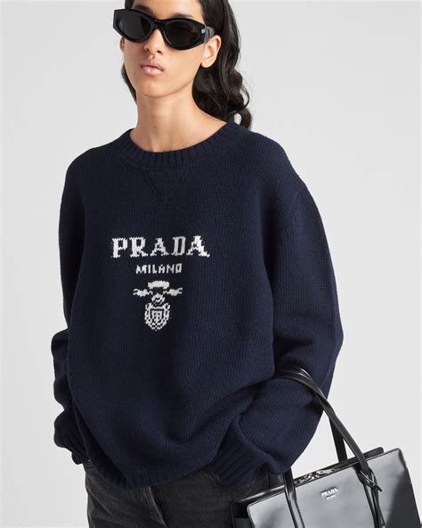 blue prada sweater|Prada uk price.